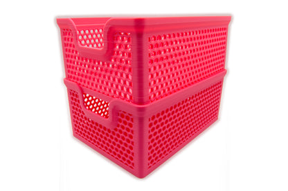 Hexagon Pattern Stackable Baskets (92x132mm)