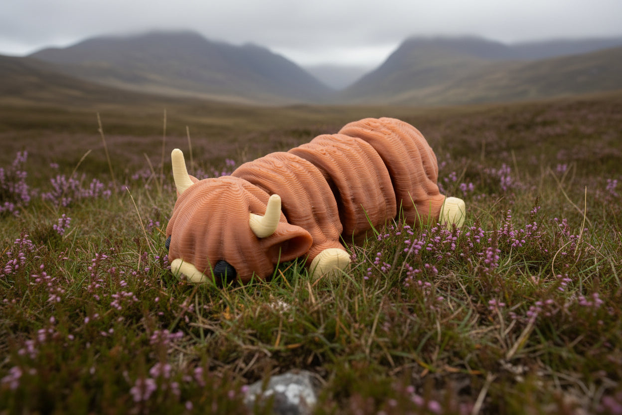 Cute Baby Cow (Highland)