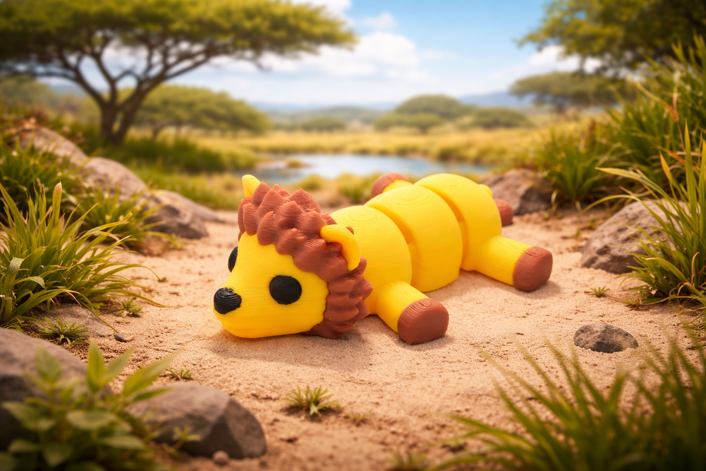Cute Baby Lion