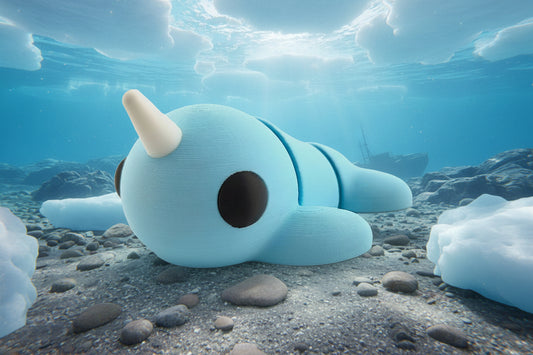 Cute Baby Narwhal